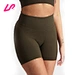 Our seamless ribbed biker shorts are perfect for any activity. With a comfortable and flexible fit, high-waisted design, and flattering ribbed construction, these shorts are both functional and stylish. Add them to your activewear collection today.