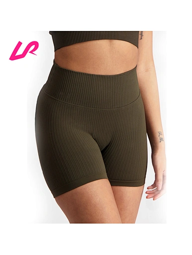 Our seamless ribbed biker shorts are perfect for any activity. With a comfortable and flexible fit, high-waisted design, and flattering ribbed construction, these shorts are both functional and stylish. Add them to your activewear collection today.